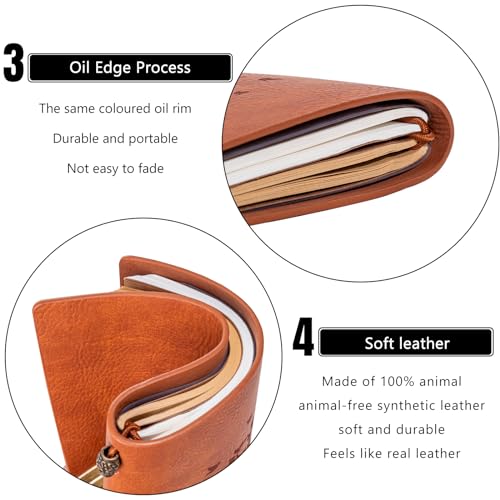 Vetbuosa Letter to Daughter in Heaven Leather Journal,Memorial Gifts for Loss of Daughter,Sympathy Gifts,Bereavement Gift Idea,In Memory of Loved One Gift - color: Brown-Daughter