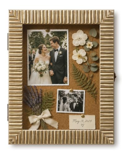 11x14 Shadow Box Picture Frame for Travel Souvenirs Postcard,Champagne Gold - color: Champagne Gold, size: 11x14