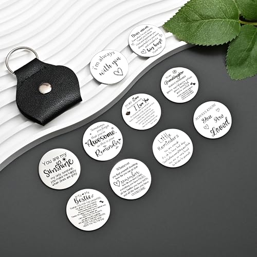 CINDYHE Pocket Hug Token keychain for Men Women Him Her(Son) - color: Son