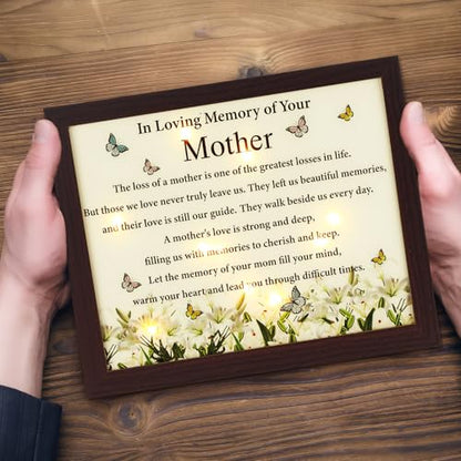 Gerrii Sympathy Memorial Gifts for Loss of Loved One, Loss of Mother - style: Loss of Mother