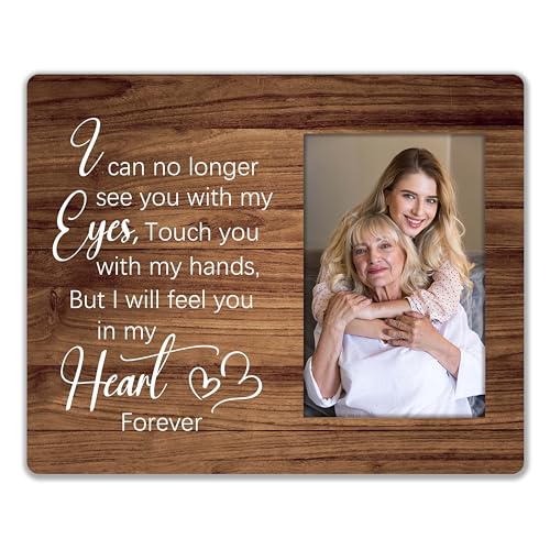Forever In My Heart Memorial Picture Frame (001) | Memorial Picture Frame for Loss of Loved Ones, Memorial Gift,Fits 4x6 Inch Photo,