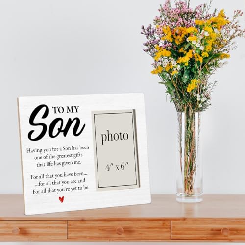 Son Picture Frame - Gifts from Mom & Dad - color: Son