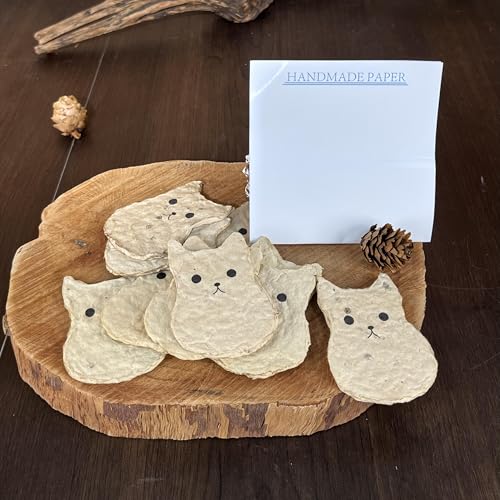 10pcs Cat Memorial Gifts for Loss of Cat Plantable Paper Forget-me-not Seed | Eco-Friendly Sympathy Cards for Cat Lovers, Pet Loss Gifts with Cat Theme, Cat Birthday Gift for Gardening Enthusiasts