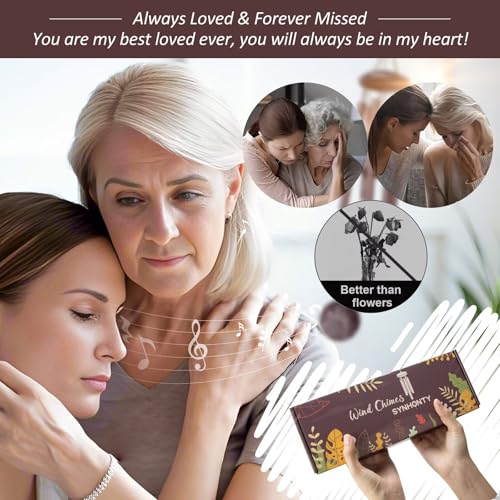 Memorial Gifts for Loss of Love one, 25''Memorial Wind Chimes of Sympathy Gifts for Loss of Love one, Bereavement, Condolence, Remembrance Gifts,Windchimes in Memory - size: Memory of A Loved One
