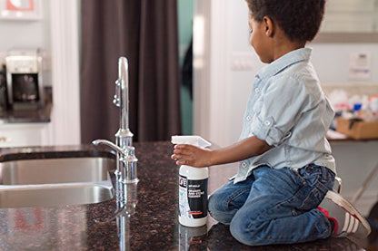 BETTER LIFE Granite Cleaner and Polish - Stone Countertop Cleaner for Marble, Quartz, Slate, Concrete Surfaces or Floors - Streak-Free Granite Stain Remover - 1 Gal Refill, Pomegranate & Grapefruit - size: 128 Fl Oz (Pack of 1)