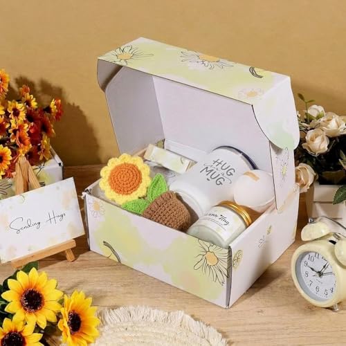 Get Well Gifts Baskets for Women - Care Package After Surgery Recovery Gifts,Feel Better Set Thinking Of You Self Care Gifts for Women Sympathy Box for Sick Friend Post Surgery