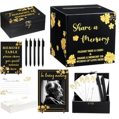 Gilprop 113 Pcs Celebration of Life Share a Memory Cards Set, Forget Me Not - style: Forget Me Not