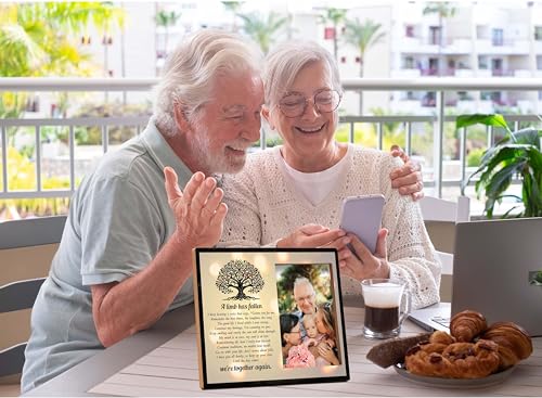 Memorial Picture Frame, In Loving Memory Wood Photo Frame, Sympathy Gifts Bereavement Gifts for Loss of Mom Dad Grandparents, A Limb Has Fallen Frame, Funeral Remembrance Gifts -d11 - style: Memorial 05