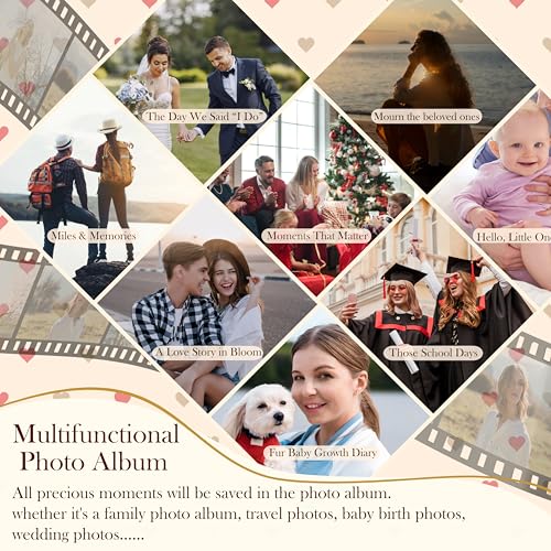 Sage Green Christian Photo Album 4x6, Be Rooted in Love Bible Verse Scripture 18 Pockets Small Picture Memory Photo Album for Family Anniversary Travel Vacation - color: Bible Rooted