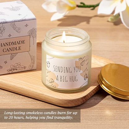 Sympathy Gift Basket for Loss of Loved One Hug in a Box for Women | Mothers Day Condolence Basket Miscarriage Care Package Thinking of You Gift for Women - color: Beige