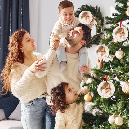 3D Mom Christmas Ornament 2026, Mom Birthday Gifts - Mother and Kid Figurine Gifts for Christmas Tree - Mother's Day for Mother with Toddlers - style: Mom & Baby