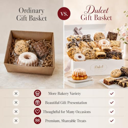 Food Gift Baskets, Get Well, Wedding/Anniversary, Birthday Gift Basket for Women, Men, Friends, Him, Her, and Moms, Dad Food Gifts by Dulcet Gift Baskets - color: Get Well