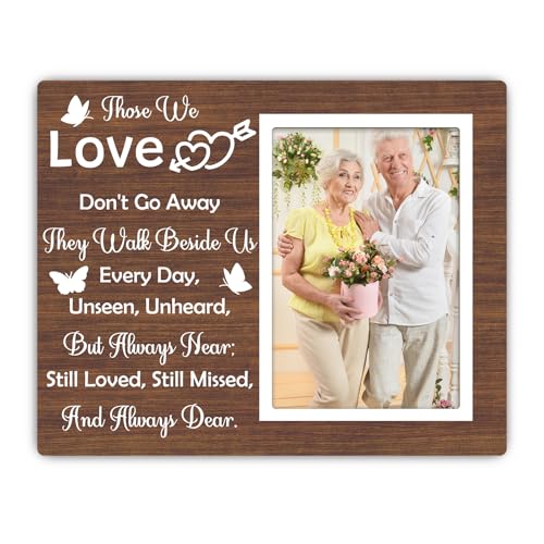 Memorial Picture Frame In Loving Memory Gifts Of Mother Father Grandma Grandpa Remembrance Photo Frame Fits 4 x 6 Inch Photo Memorial Gifts for Loss of Loved Grandmother Grandfather Grandparents