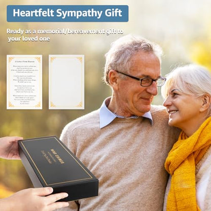 Sympathy Wind Chimes for Loss of Loved One, 39" Memorial Windchimes Outdoor - size: 39“-Silver