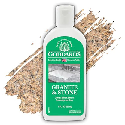 Goddard's Granite & Marble Countertop Polish with Stain Protection, 8 oz - size: 8 Fl Oz (Pack of 1), style: Liquid