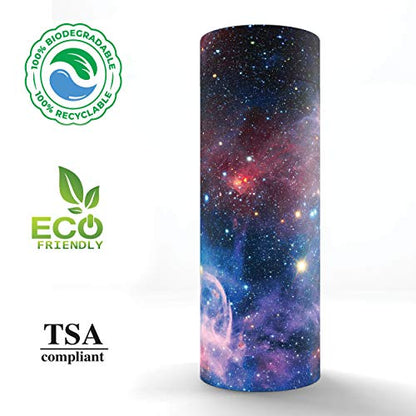 Cosmic Scattering Urns - Eco Friendly Biodegradable Urns for Adult Ashes - Cremation Scattering Tube - color: Cosmic, size: Large 12"x5"