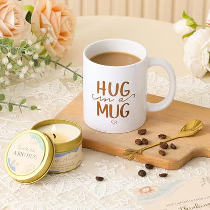 Birthday Gifts for Women Self Care Package Box Spa Basket Get Well Soon Sending Hug Thinking of You Feel Better For Wife Her New Mom Sister Female Best Friend Coworker Teen Girls Boss Babe Day - color: Oatmeal (Care Gift)