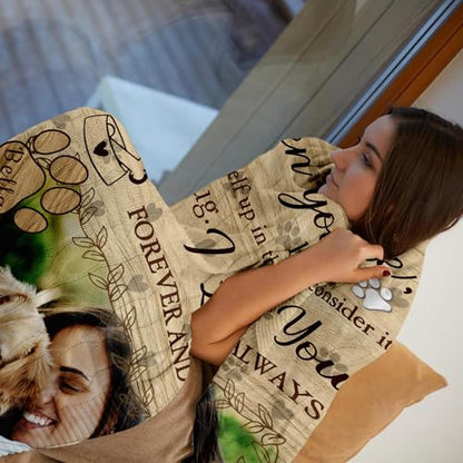 Ship Next Day, Custom Pet Memorial Blanket with Photos - Printed in USA, Personalized Pet Memorial Gifts for Dogs Cats Loss of Pet Sympathy Gift Dog Bereavement Remembrance Pet Loss Gifts - color: Style 16 - Pet