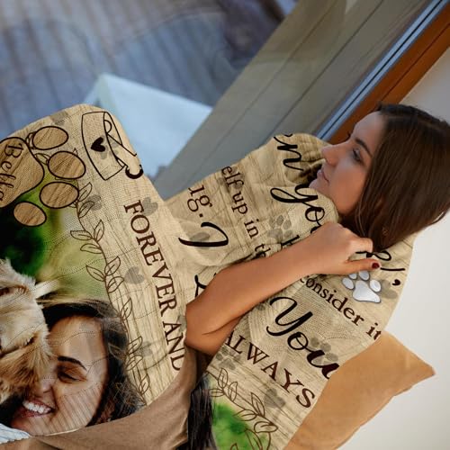 Ship Next Day, Custom Pet Memorial Blanket with Photos - Printed in USA, Personalized Pet Memorial Gifts for Dogs Cats Loss of Pet Sympathy Gift Dog Bereavement Remembrance Pet Loss Gifts - color: Style 16 - Pet