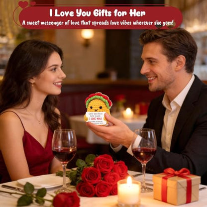 Husband Wife Birthday Card Gifts Her Him Anniversary I Love You Gifts for Women Men Girlfriend Boyfriend Birthday Gift, Funny Valentines Christmas Stocking Stuffers Couples Romatic Gift for Fiance - style: Love