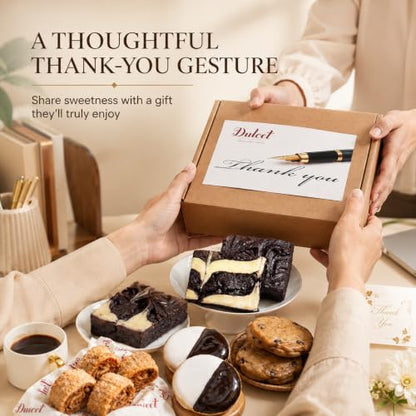 Thank You Gift Basket, Gourmet Food Gifts Baskets, Thank You Gift Baskets For Women, Men, Friends, Family, and Clients by Dulcet Gift Baskets - color: Thank You Gift