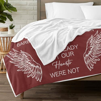 Custom Memorial Blanket with Picture Personalized Sympathy Remembrance Condolences Bereavement Gifts Sympathy Gifts for Loss of Loved One Mother Dad Grandma Grandpa Sister Daughter Friend - color: Design17