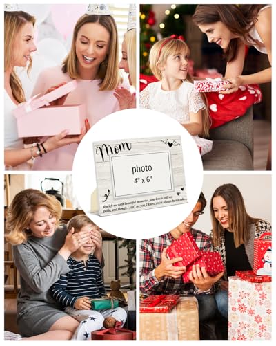 Memorial Gifts for Loss of Mom Picture Frame Sympathy | Gifts for Loss of Mother Bereavement Remembrance Gift Picture Frame for 4X6 Photo