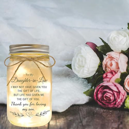 Daughter in Law Gifts from Mother in Law, Daughter in Law Birthday Gifts - color: Daughter in Law
