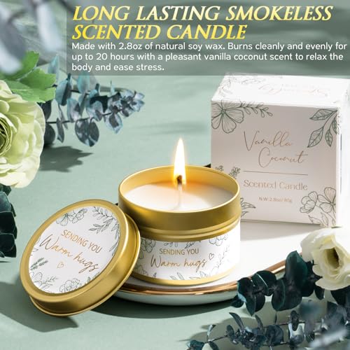 Birthday Self Care Gifts for Women Get Well Soon Gift Baskets Care Package - color: Light Tan