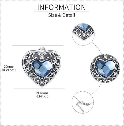 Heart Locket Necklace that Holds Pictures Memorial Jewelry Gifts