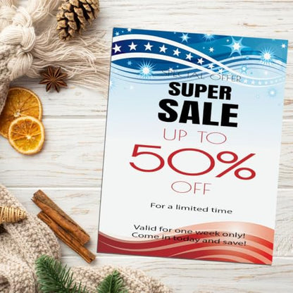 PaperDirect Patriotic Celebration Border Paper, Festive Stars and Banner Design in Red, White and Blue, 8.5 x 11, Acid-Free, Stationery for Invitations, Crafts, Cards, 25 Sheets - color: Patriotic Celebration