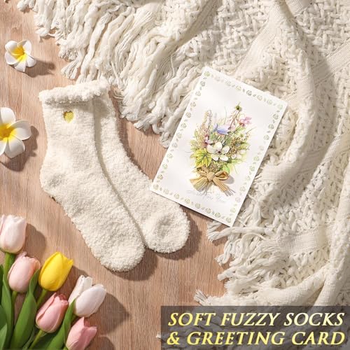 Self Care Get Well Soon Gift Baskets for Women Birthday Gifts Care Package - color: Ivory