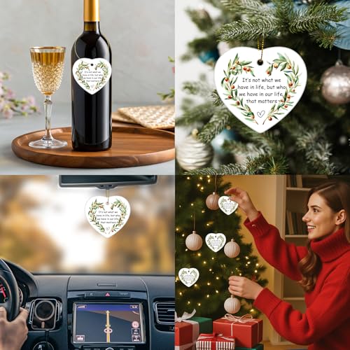Friendship Christmas Ornaments for Women Men, Thinking of You Gifts for Friends, BFF, Bestie - color: Little Green