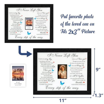 Memorial Gifts LED Shadow Box 2x3 Picture Frame Sympathy Condolences Grief - size: I Never Left You