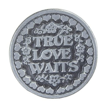 Cathedral Art (Abbey & CA Gift) True Love Waits Pocket Token, 1-Inch - style: True Love