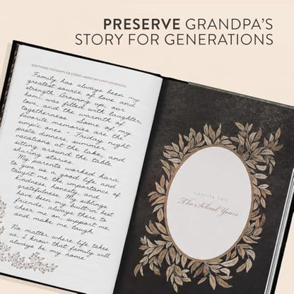 Grandpa's Story: A Memory and Keepsake Journal for My Family (Heirloom Story Books and Guided Journals)