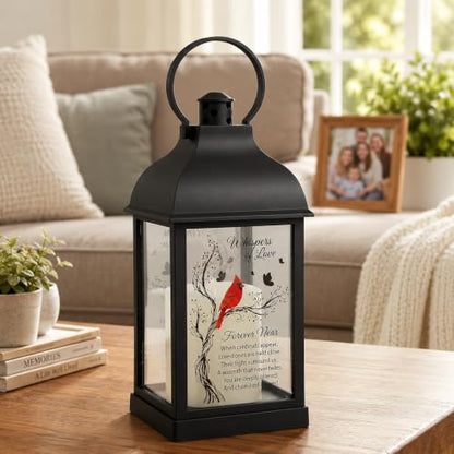 Memorial Lantern, Sympathy Gift for Loss of Loved One, LED Candle