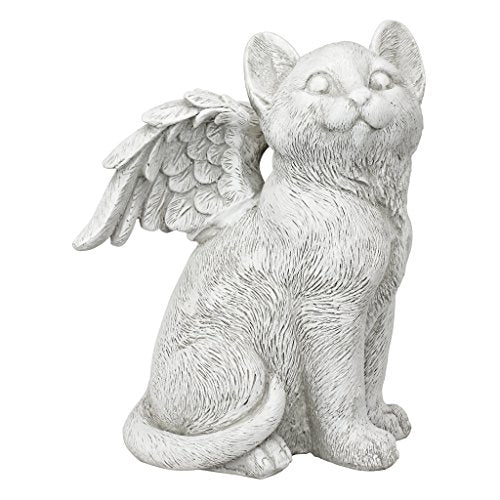 Design Toscano Large Loving Friend Memorial CAT Angel - color: Large Loving Friend