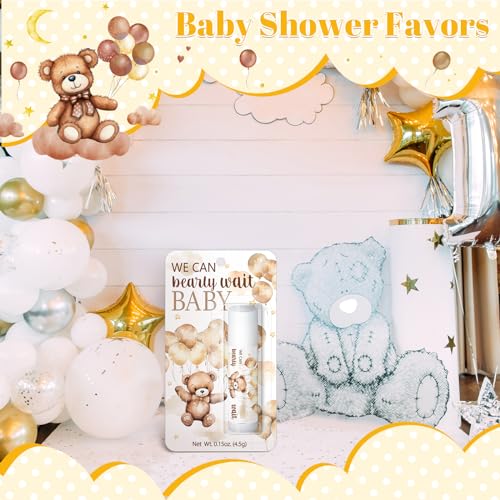 30 Pack We Can Bearly Wait Baby Shower Games Prizes Party Gifts Bulk Lip Balms Favors for Winners Adults Guests Gender Reveal Favors Decorations Baby Shower Souvenirs Gift Bags Stuffers - style: We Can Bearly Wait