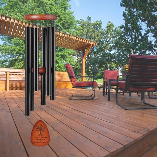 Memorial Wind Chimes for Loss of Loved One Outside Clearance - size: 32" Medium