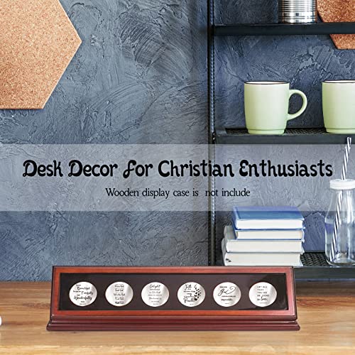 6 Pcs Pocket Hug Token Keychain Christian Gift Long Distance Relationship Keepsake for Women Men Patients(Classic) - style: Classic