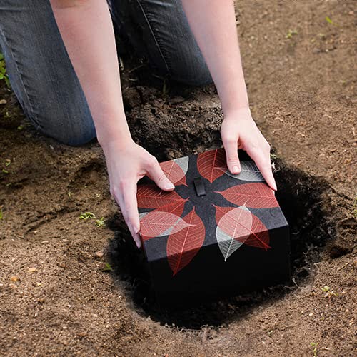 Embrace Biodegradable Cremation Urn for Ashes - Autumn Leaves - color: Autumn Leaves