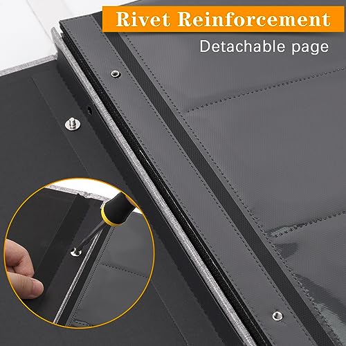 Photo Album 4x6 600 Photos Linen Large Capacity Fabric Cover Books Albums Wedding School Family Anniversary Baby Memory Engagement Travel Albums(Black, 600 Pockets) - color: Black, size: 600 Pockets