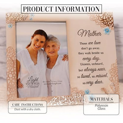 Pavilion Gift Company - Mother Memorial 4x6 Inch Picture Frame