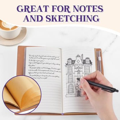 Vetbuosa Memorial Gifts for Loss of Mom, Letters to Mom in Heaven Leather Journal, Sympathy Remembrance Bereavement Condolence Gifts for Loss of Mother, A6 Purple Journal with 140 Pages - color: Purple-Mother