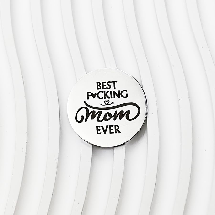RFTWXHPN Long Distance Relationship Friendship Gifts for Women Men Pocket Hug Tokens Christmas Gift for Boyfriend Girlfriend - color: Best Fucking Mom Ever