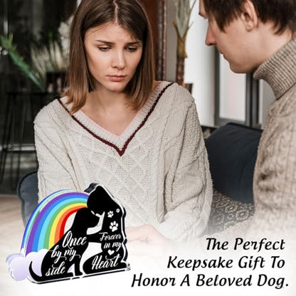 Pet Sympathy Gifts, Condolences Gifts for Pet Loss Remembrance, Sympathy Gifts for Loss of Dog, Condolences Gift for Remembrance, Bereavement Gift for Loss Pet, Pet Memorial Acrylic Rainbow Bridge - style: 045
