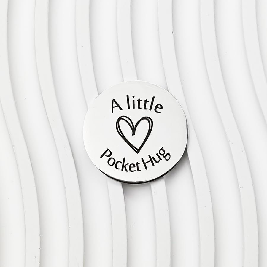 RFTWXHPN Long Distance Relationship Friendship Gifts for Women Men Pocket Hug Tokens Christmas Gift for Boyfriend Girlfriend - color: To My Best Friend