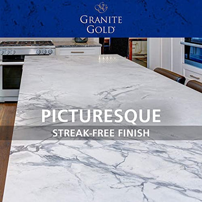 Granite Gold Daily Cleaner Spray Streak-Free Cleaning for Granite, Marble, Travertine, Quartz, Natural Stone Countertops, and Floors, 112 Fl Oz Value Pack - size: 112 Fl Oz (Pack of 1)
