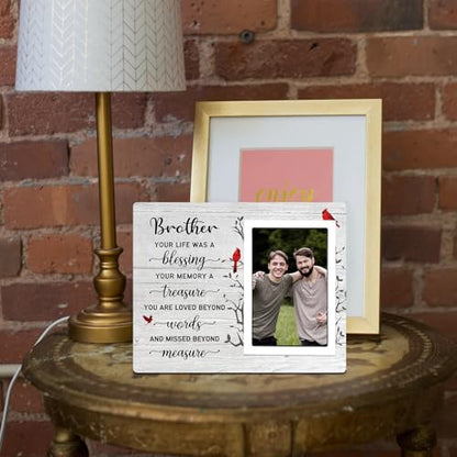 SteadStyle Brother Memorial Gifts, Memorial Picture Frames 8x10 In - style: Brother